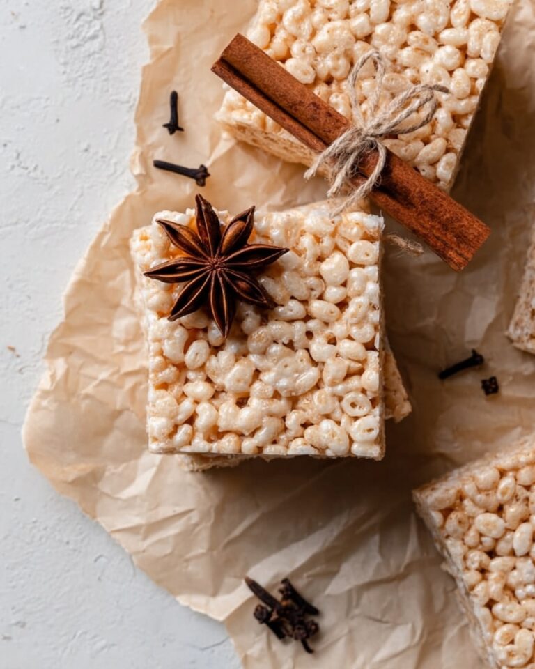 Chai Spiced Rice Krispie Treats Recipe