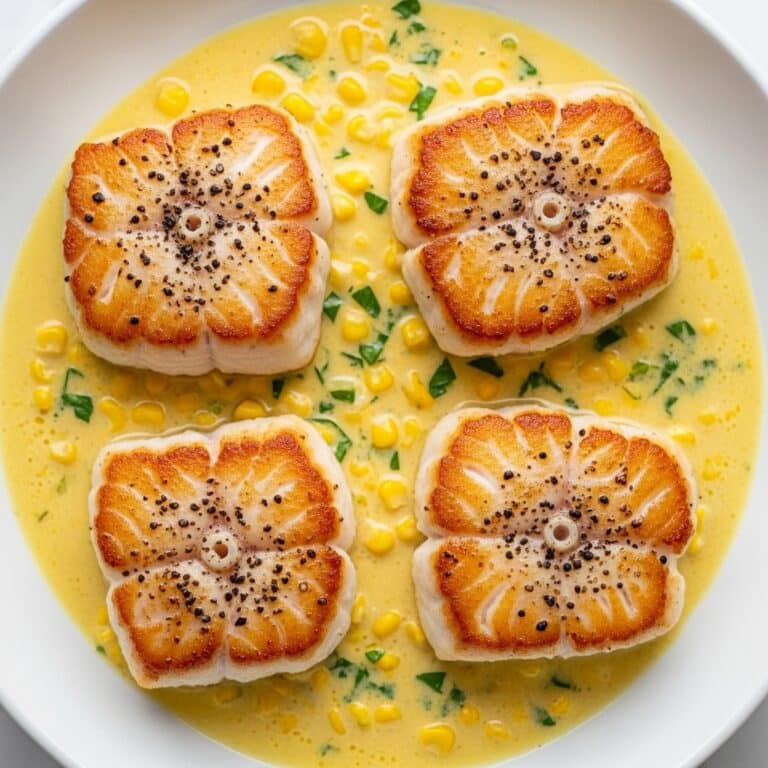 Baked Cod in Coconut Lemon Cream Sauce for Busy Weeknights Recipe