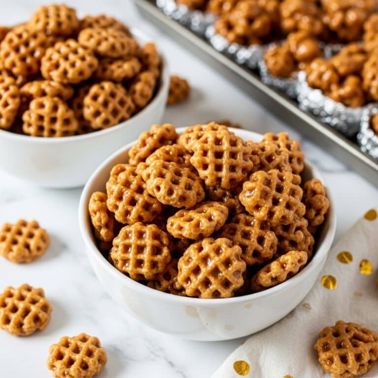 Caramel Crispix Recipe