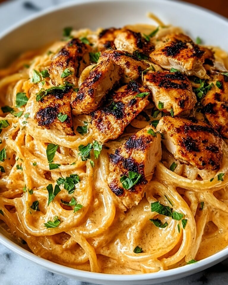 Easy Creamy Cajun Chicken Spaghetti Recipe