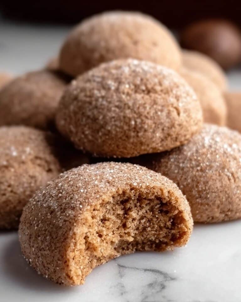 Cinnamon Sugar Snowball Cookies Recipe