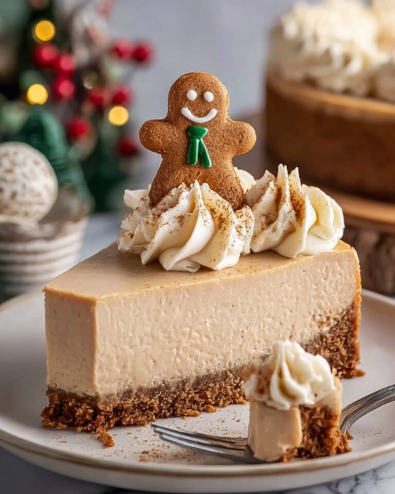 No-Bake Gingerbread Cheesecake Recipe