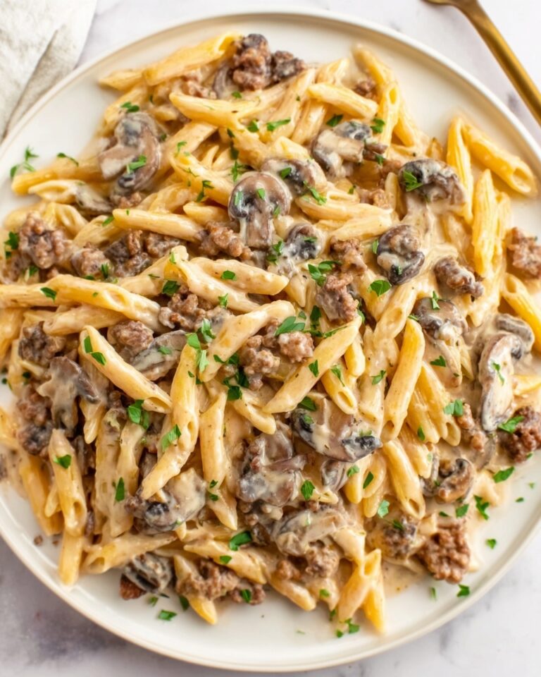 Date Night Mushroom Fettuccine Alfredo Recipe