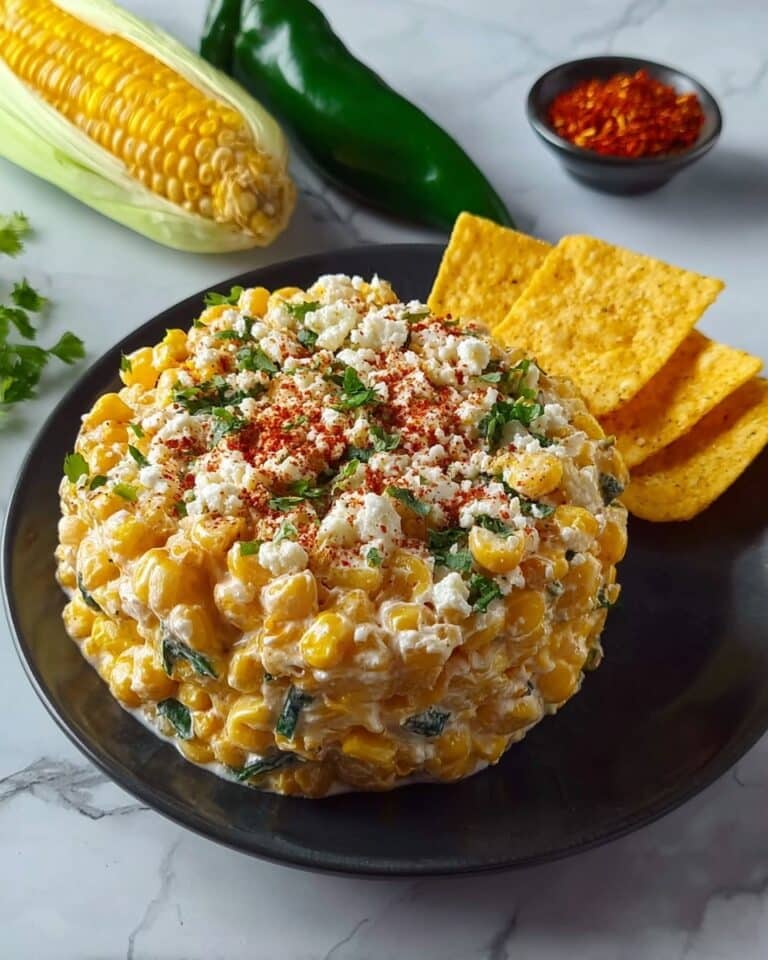 Elote Dip Mexican Street Corn Recipe