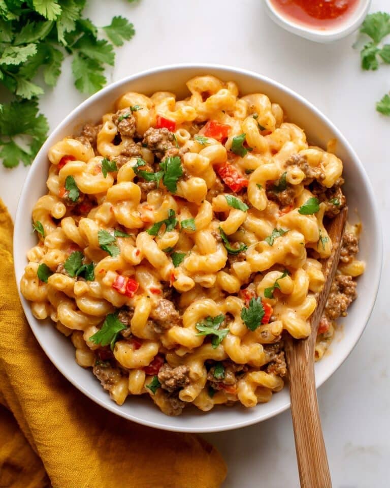 High Protein Taco Mac and Cheese Recipe