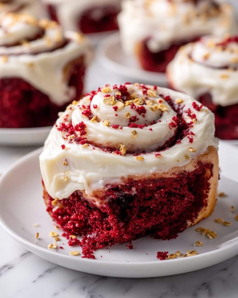 The Best Red Velvet Cinnamon Rolls Recipe