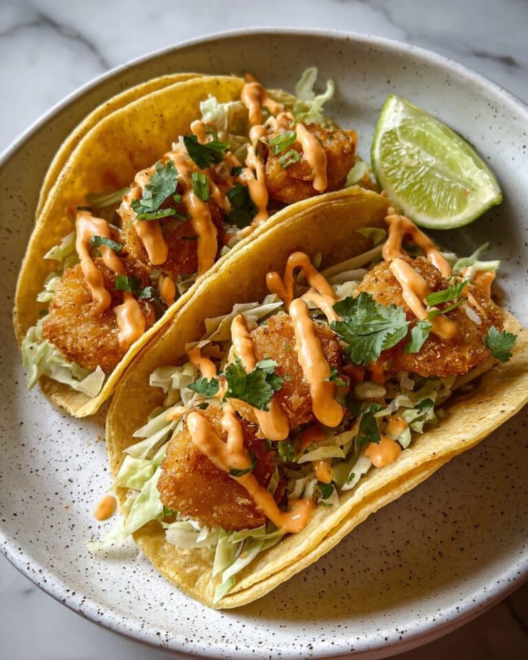 25-Minute Bang Bang Shrimp Tacos Recipe