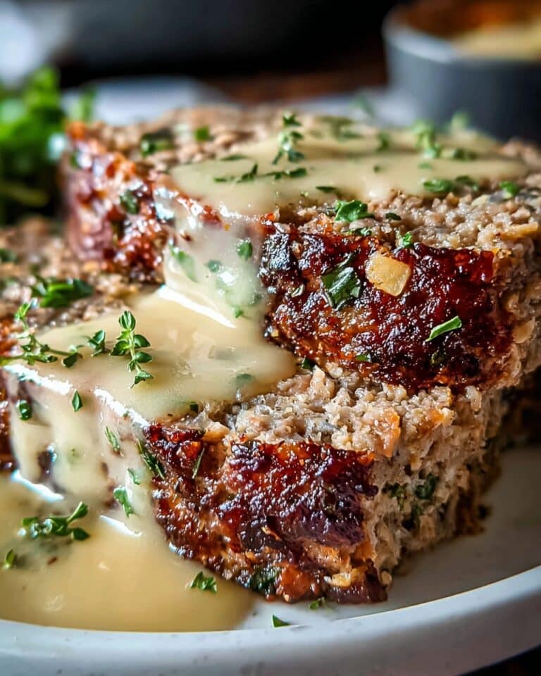 Irresistible Garlic Parmesan Chicken Meatloaf Recipe