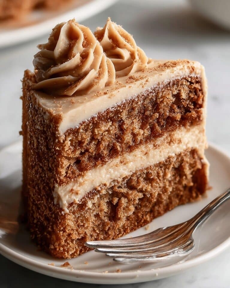 Gingerbread Cake with Cinnamon Molasses Frosting Recipe