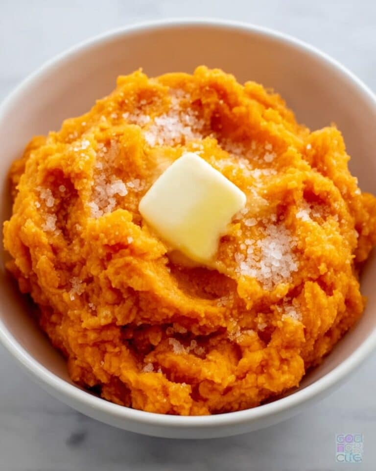 Crockpot Mashed Sweet Potatoes with Brown Sugar and Butter Recipe