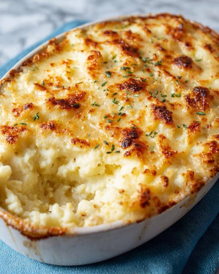 Rich & Cheesy Steakhouse Potatoes Romanoff Recipe