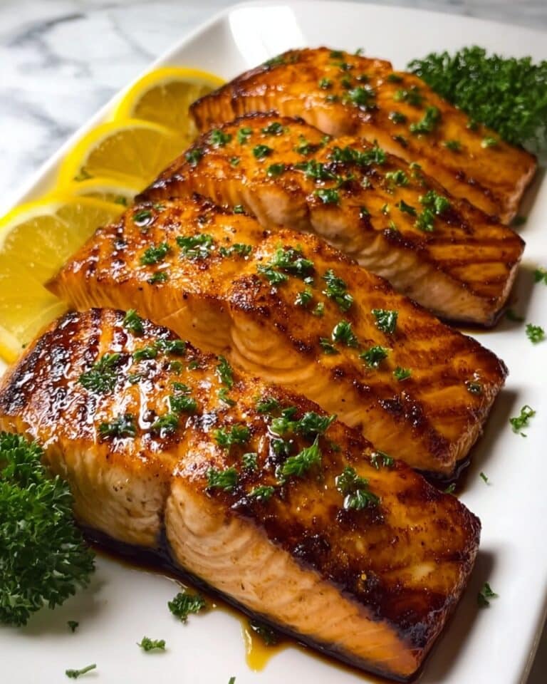 Maple Dijon Baked Salmon Recipe