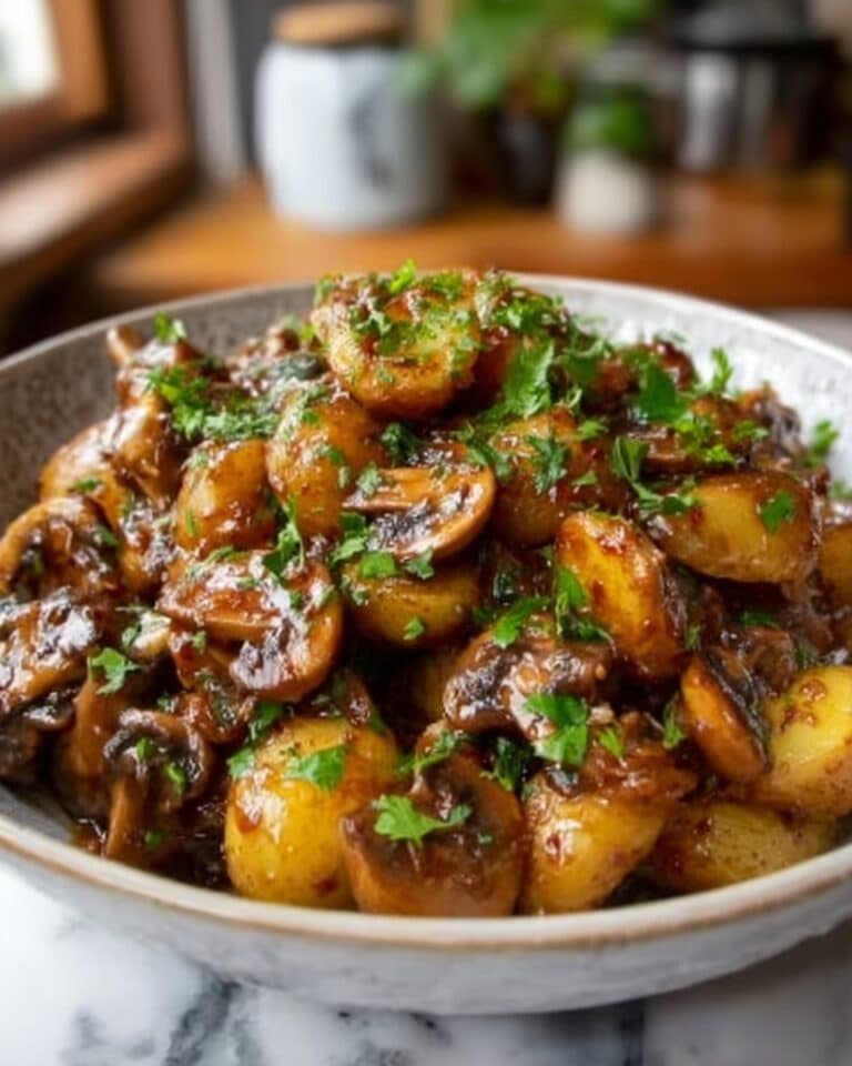 Savory Black Pepper Chicken with Mushrooms Recipe