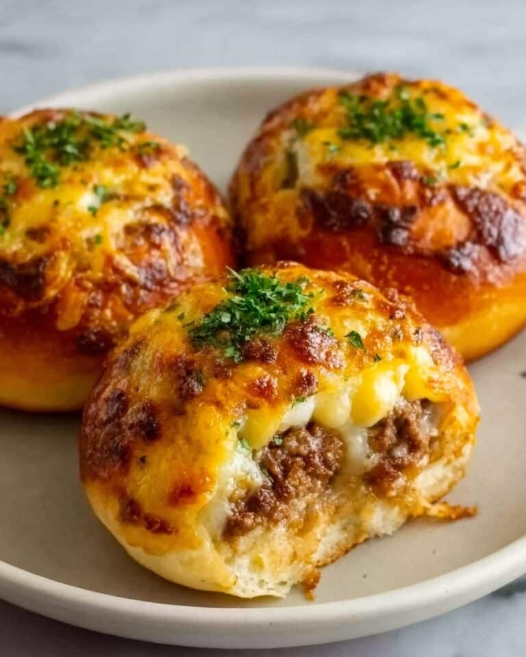 Garlic Parmesan Cheeseburger Bombs That Impress Every Guest Recipe