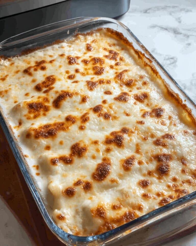 White Chicken Enchiladas Recipe