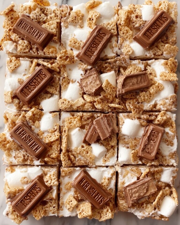 Golden Grahams S’mores Krispie Bars Recipe