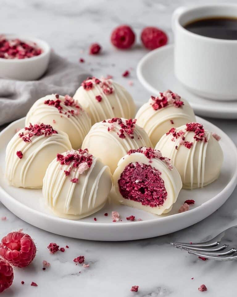 Most Delicious White Chocolate Raspberry Cheesecake Balls Recipe