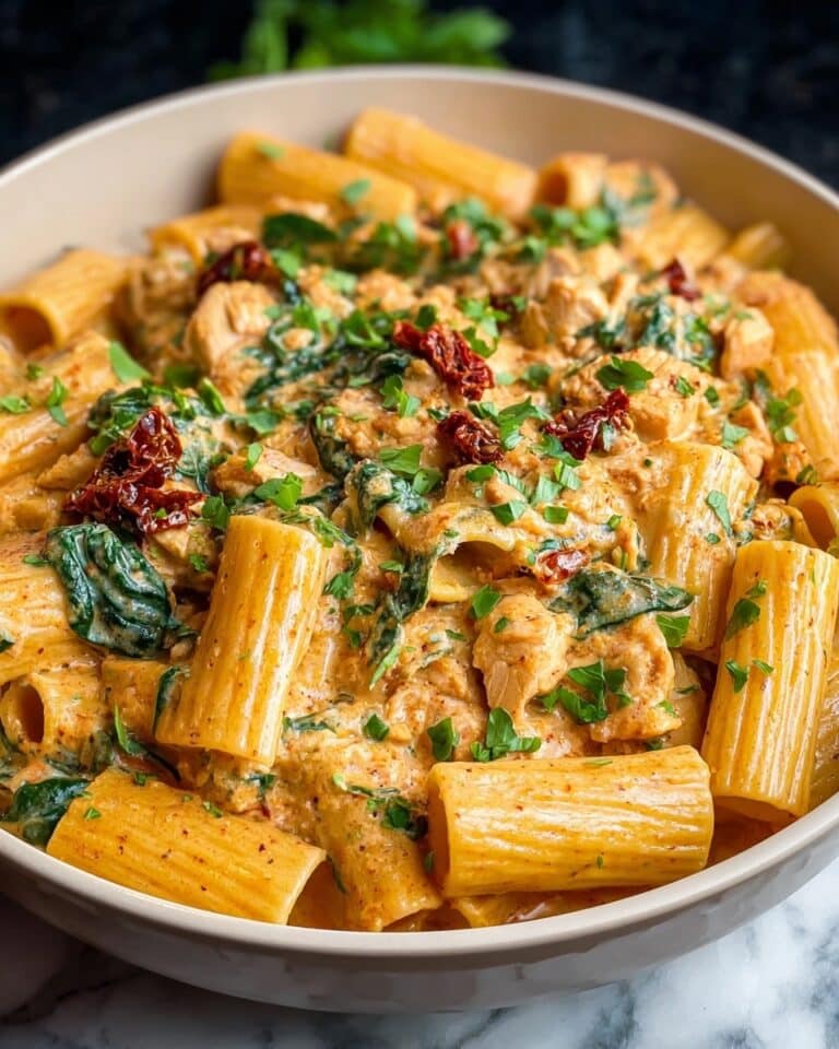 Creamy Chicken Rigatoni Recipe