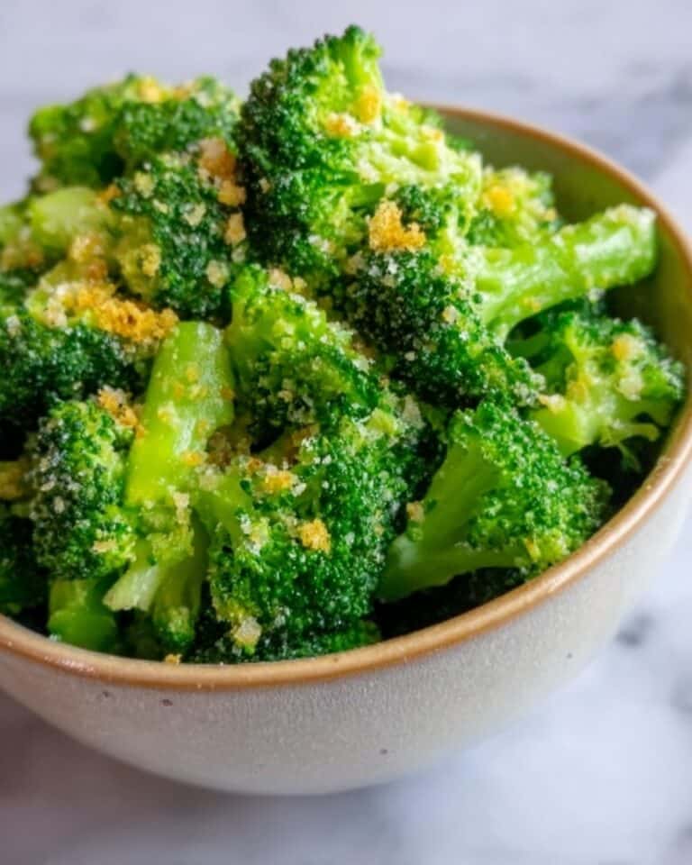 Copycat Longhorn Broccoli – Garlic Parmesan Side Dish Perfection Recipe