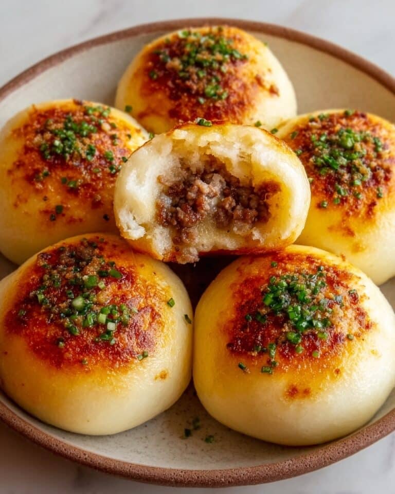 Irresistible Garlic Parmesan Cheeseburger Bombs Recipe