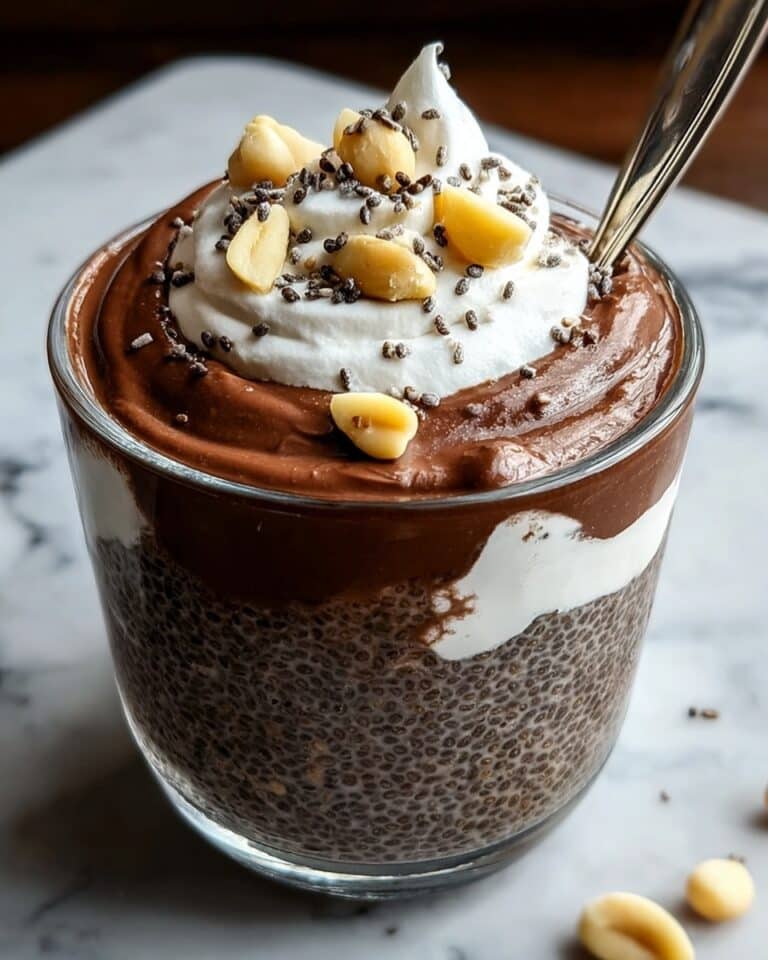 Chocolate Peanut Butter Chia Pudding Recipe