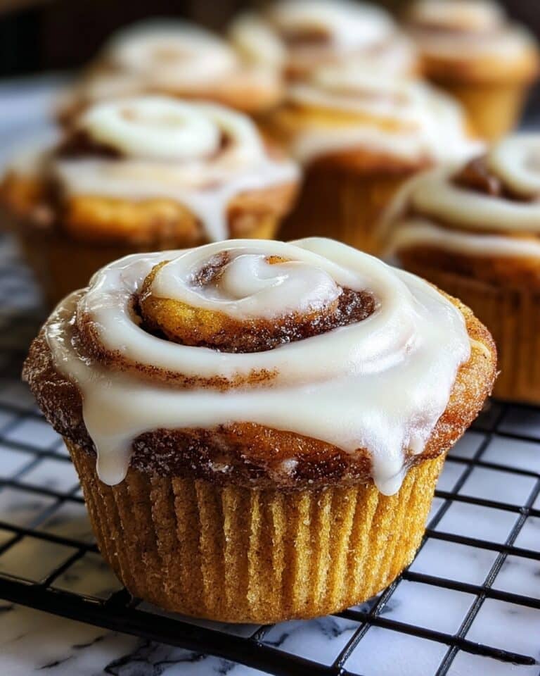 Cozy Cinnamon Roll Muffins with Sweet Swirls and Spice Recipe