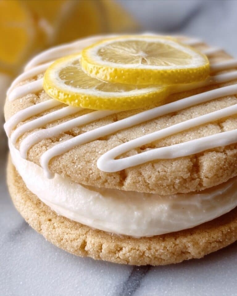 Lemon Cookie Sandwiches Recipe