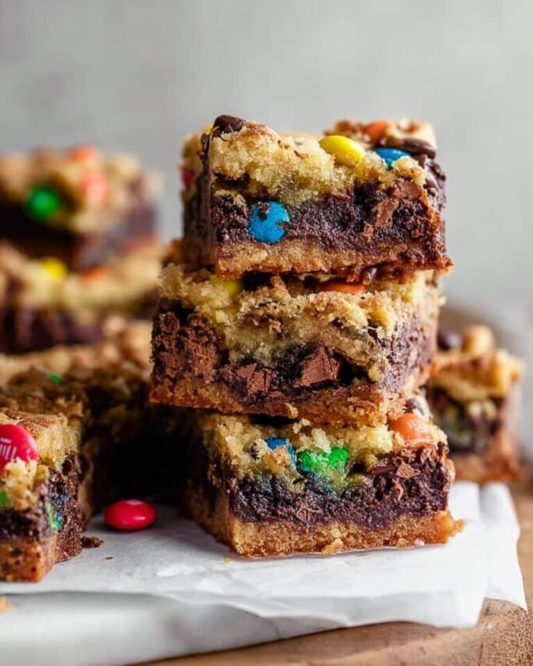Monster Cookie Fudgy Brownies Recipe