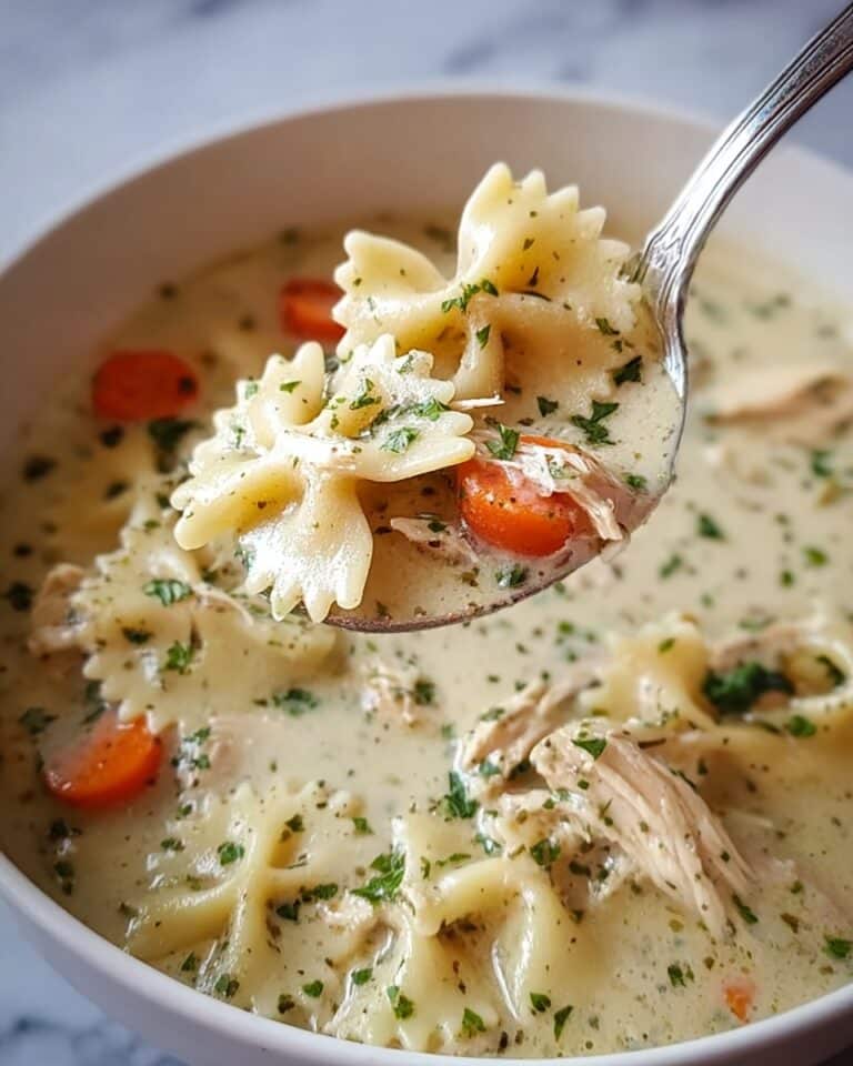 Creamy Chicken Alfredo Soup Recipe