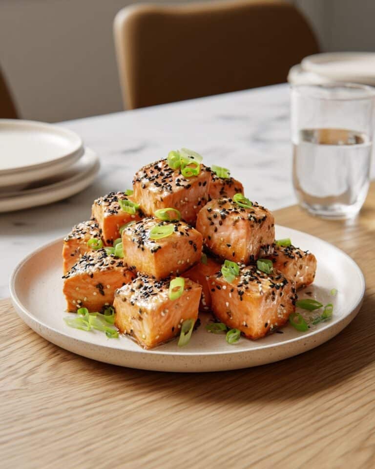 Crispy Bang Bang Salmon Bites Recipe for Quick Weeknight Meals Recipe