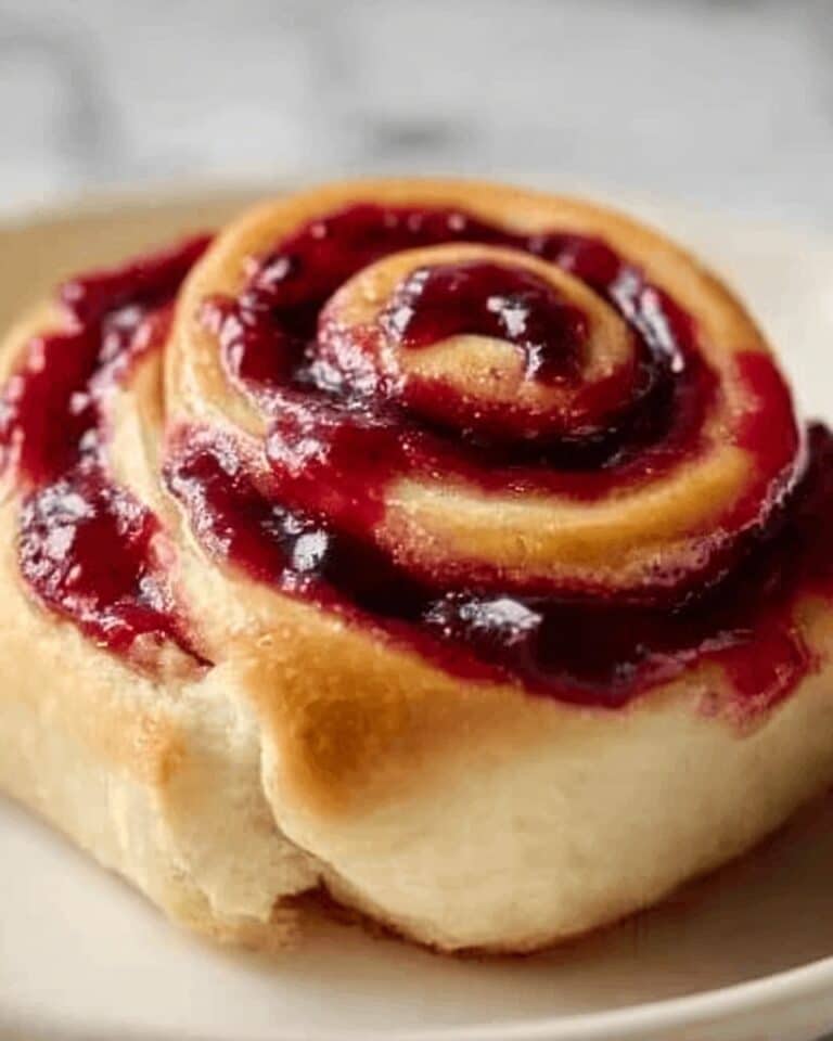 Cherry Cinnamon Rolls with Homemade Filling Recipe