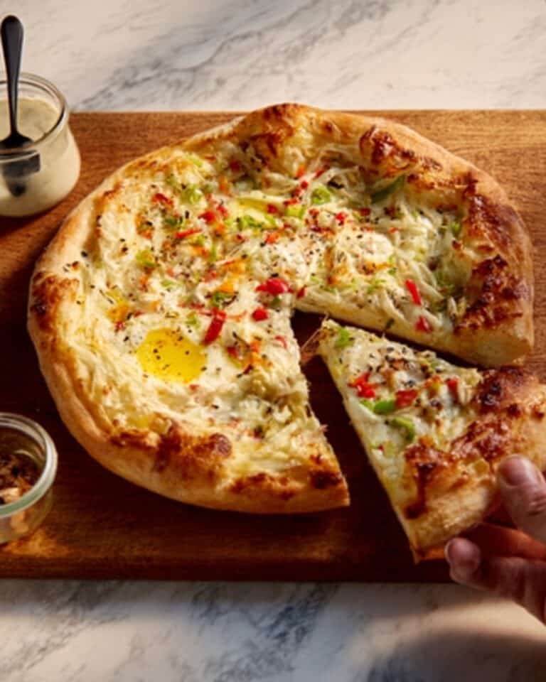Short Rib Pizza with Smoked Gouda Cream Sauce Recipe