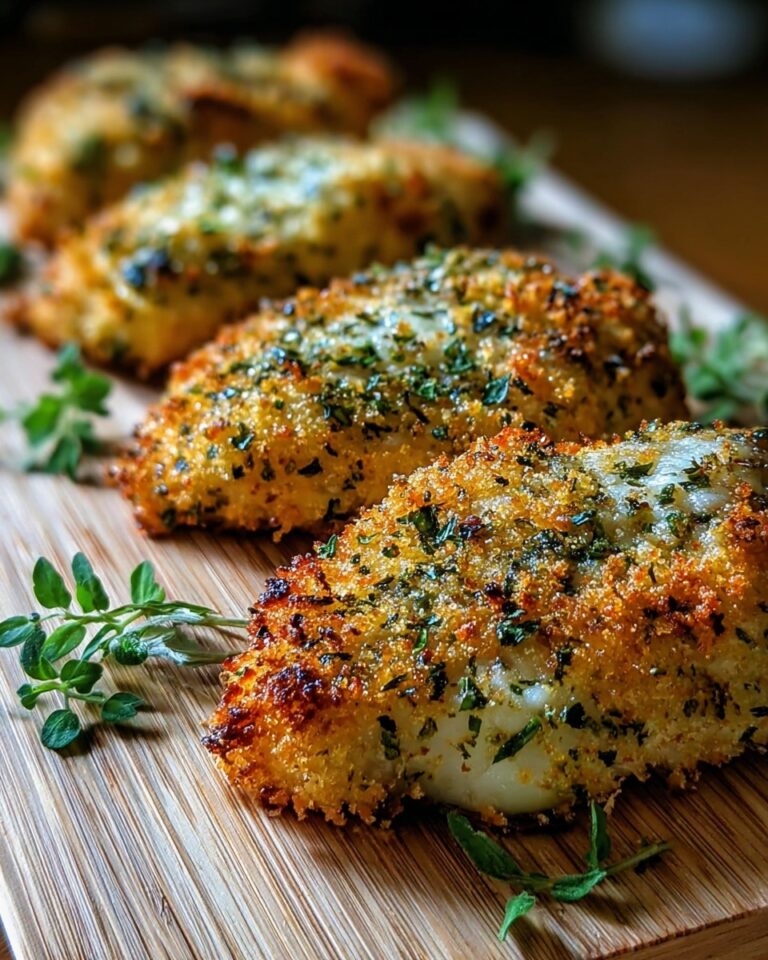 Irresistible Herb-Crusted Baked Boursin Chicken Recipe