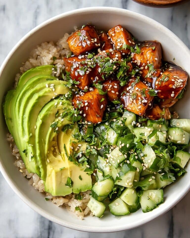 Honey Glazed Salmon Bowl Recipe