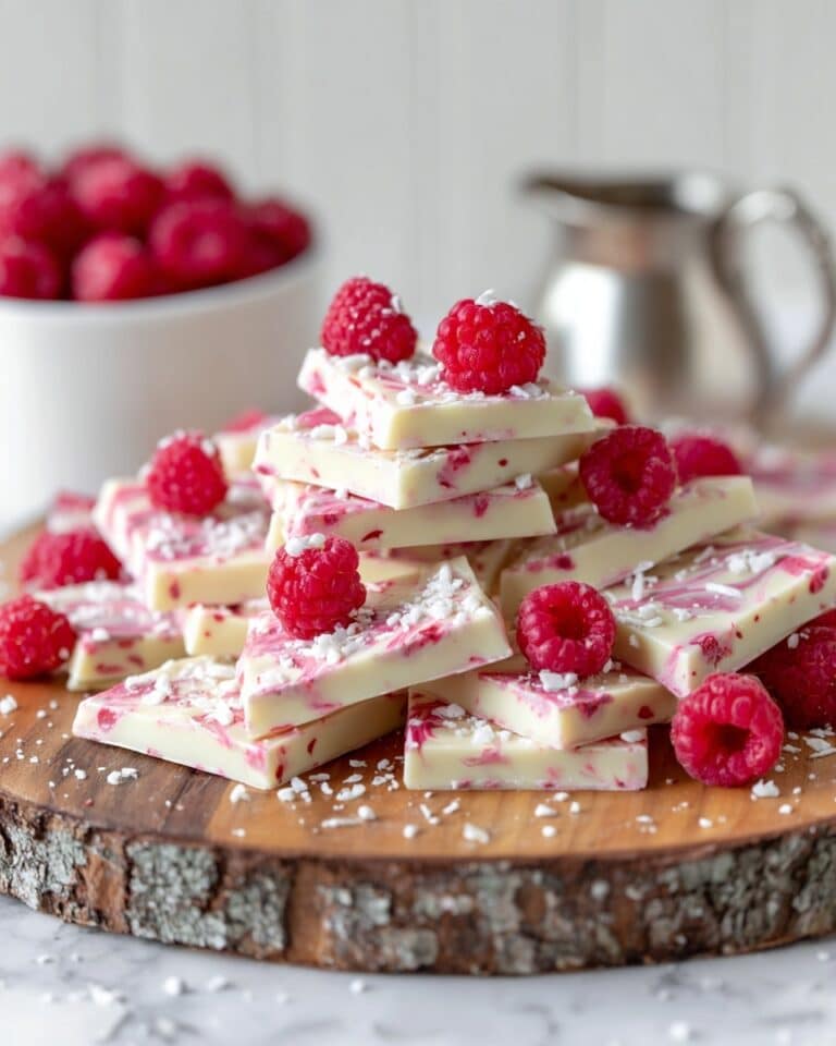 Raspberry White Chocolate Cottage Cheese Bark Recipe